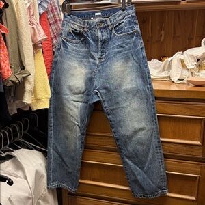 ICHI jeans size 1 loose fit drop crotch
